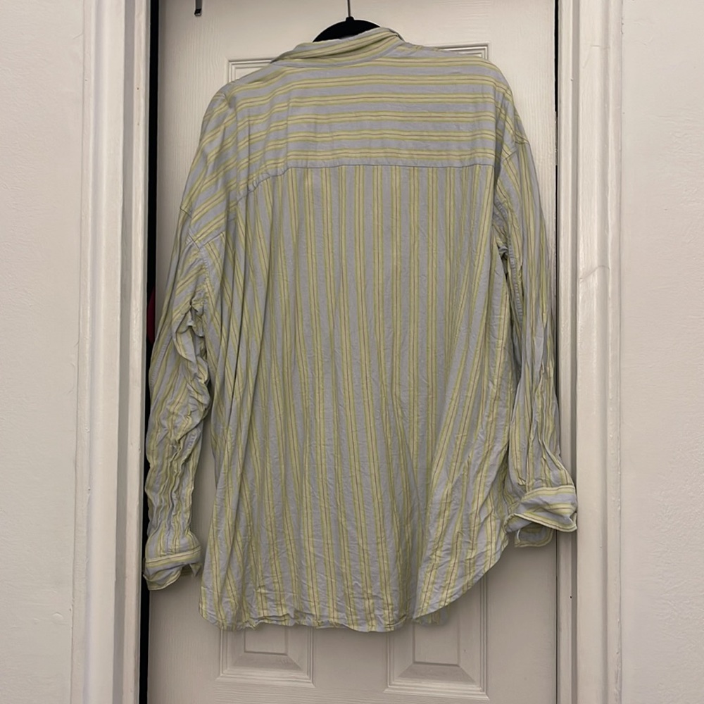 Aritzia Oversized Linen Button Down / Cover Up - image 2